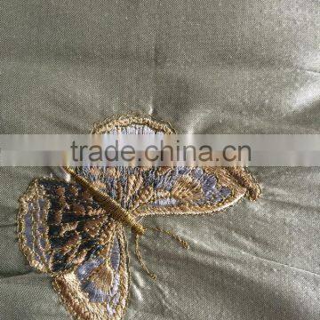 100%silk embroidered for home upholstery