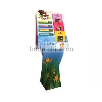 Cardboard Portable Book Display Stands Paper Display