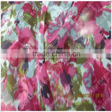 Pleated Printed Wholesale Chiffon Fabric