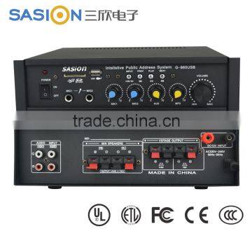 2015 new arrival public address system G-860USB SASION public address amplifier                        
                                                                                Supplier's Choice