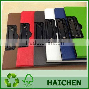 wholesale A4 size PP clipboard with cover