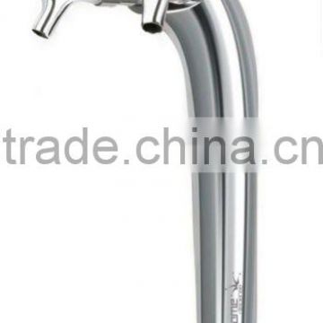 Chrome Plated Brass Double Faucet Snake Font