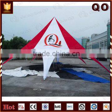 Special design outdoor advertising logo custom star shade tent