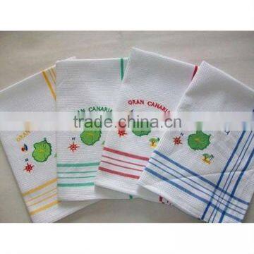 custom logo printed tea towels