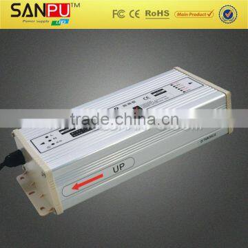 400w 12v 33A rain proof single output power supply for led lights