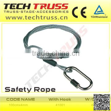 41001 aluminum safety rope for tower truss construction system