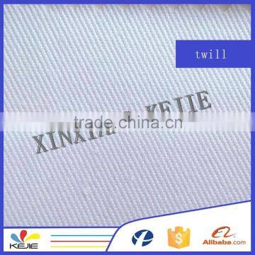 supply stock T/C65/35 45/2*21 138*71Resistance to chlorine bleaching white Lincom polyester twill fabric