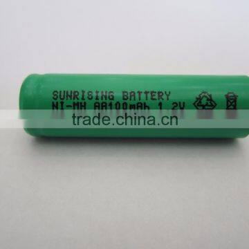 AA 100mAh 1.2 V Quanlity Rechargeable Battery NI-MH 1.2V Rechargeable 2A Battery Baterias Bateria