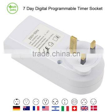 Electronic Programmable Digital Timer Switch UK Plug 13A 2900W photo-4