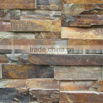 China Best Manufacture Natural Slate Stacked Stone