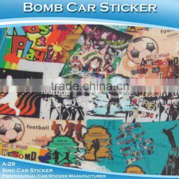 200 Different Type Wholesale 5x98ft Sticker Bomb Vinyl Sticky Back Vinyl photo-5