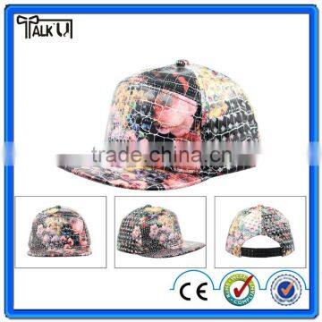 High Quality Custom Flexfit Flat Brim Hip Hop Cap/Hat Snapback Cap