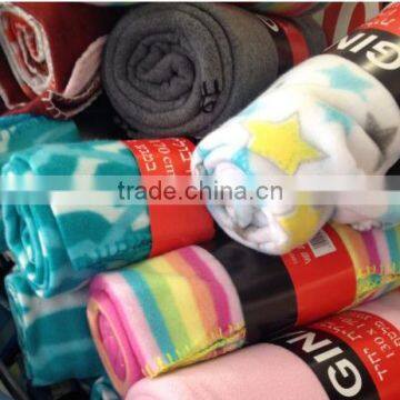 NEW Big Kids Fleece Soft Blanket Travel Sofa Bed Warm Polar Throw 130x170 hot