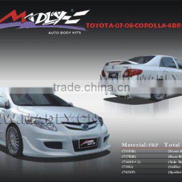 Fiberglass body kits for 07-08-COROLLA