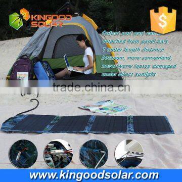 2016 New Products Arriving 60watt Portable Foldable Solar Panel Charger for Car