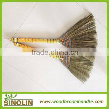 SINOLIN Guangxi natural tiger grass, hand-made straw broom in wholesale price