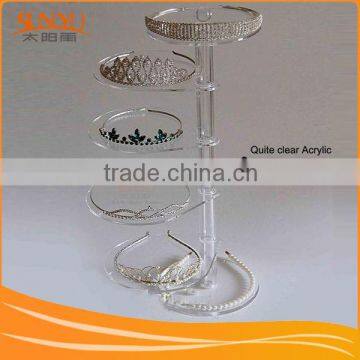 China Manufacturer Supplies Modern Crystal Acrylic Jewelry Display