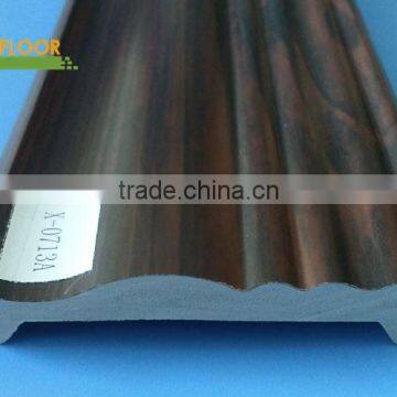 PVC panel vinyl skirting board use Hot compress