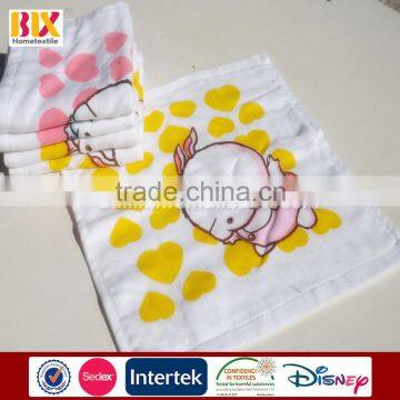 bailixin home textile cotton printed square baby bibs