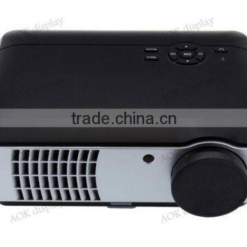 Home Theater Projector 1080P LED 3D Full HD Multimedia LCD Image System Portable 1280x800 HDMI USB TV Port For Offic