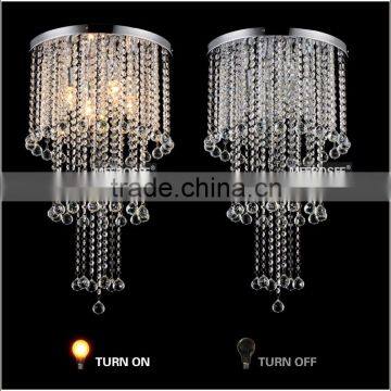 Unique Design K9 crystal Lighting Modern Crystal Ceiling Lamp MD12109