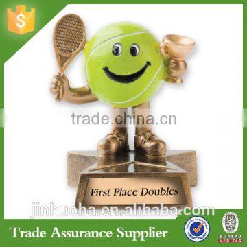 Hi-Q Custom Personalized Resin 3D Tennis Trophy Souvenir