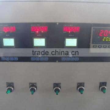 25Mpa PPR Tubular Withstanding Pressure Blasting Testing Machine 3 Stations Working photo-3