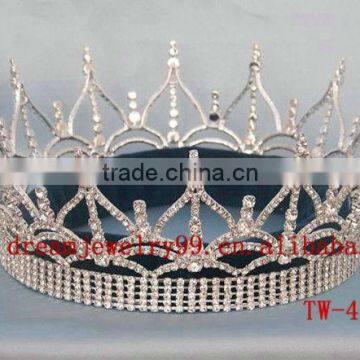 custom fashion royal crystal crown