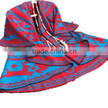 Shawl Scarf Tribal Fringe Hoodies Jacket Ethnic Warm Cardigans For Women Blankets Cape Shawl Ponchos and Capes photo-2