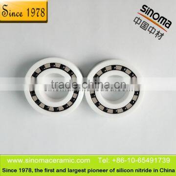 6809 silicon nitride bearing, zirconia bearing