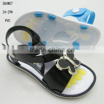 2016 Proper Price Top Quality PVC girls fashion sandals