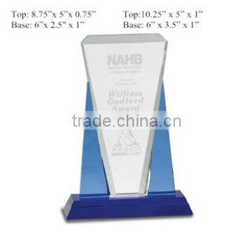 Handmade Souvenir k9 Crystal Gift Award Plate
