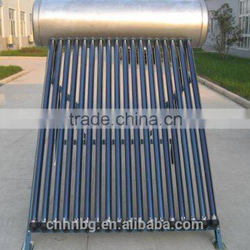 High Quality 200L integrated pressurized solar water heater(manufacturer)