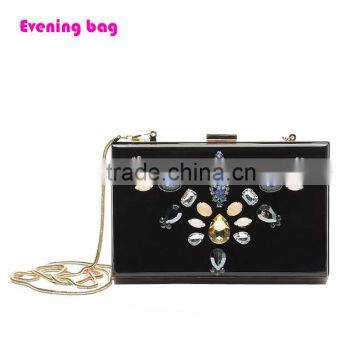 Alibaba China Wholesale Luxury Unique Ladies Crystal Wedding Clutch Purse Bags