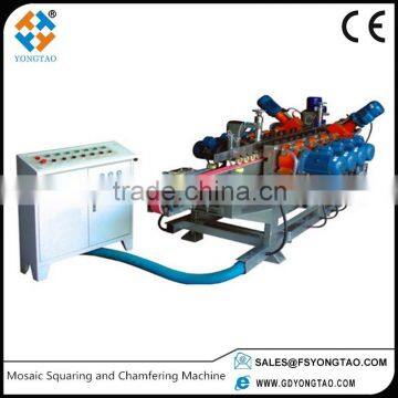 Double edge Ceramic Tile Sqaring and Chamfering Machine