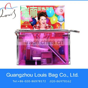 2014 NEW!!Simple cosmetic bag,Cheapest Cosmetic bag,clear tinted cosmetic bag