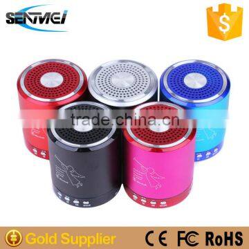 Metal Portable Bluetooth Speaker With fm Radio Bluetooth Speaker Support TF Card And U-disk