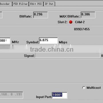Dvb-c Qam to ip Multicast Udp Spts Hdmi av Decoder (DVB-C+ASI+IP+2*CI In,AV+HDMI+SDI+YPbPr+IP+ASI Out) photo-2