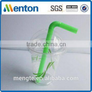 new design 12mm super flexible smoothie straw