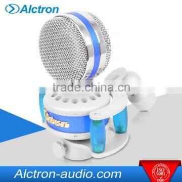 Alctron MC680 Professional Gold Diaphragm Studio Condenser Microphone,Studio Condenser Mic,Recording Microphone.