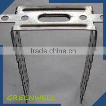 Suspended ceiling accessories Zinc galvanized steel bracket in U