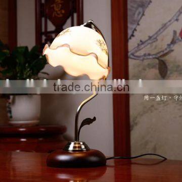2015 Hot Sell European Wooden Table Lamp,Bedside Lamp Lighting for Display