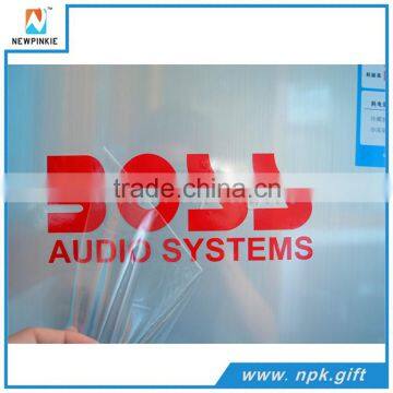 2015 China Waterproof PVC Sticker For Car And Window