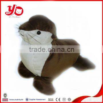 Christmas promotional cheap sea lion shape plush toy