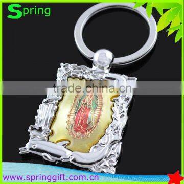 metal sancta Maria Religious Keychain for jesu mary design