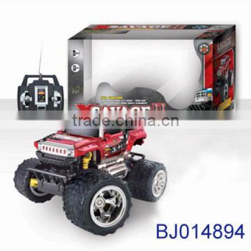 New Christmas toy rc car 1:28 fashion remote control off road vehicle