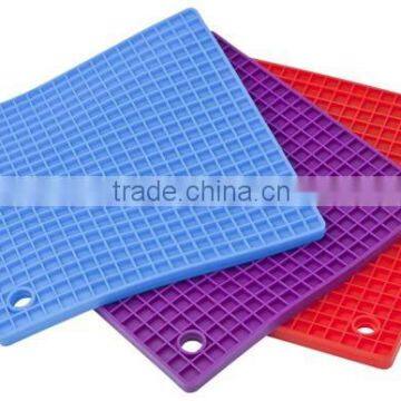 silicone heat resistant kitchen grid pot holder                        
                                                Quality Choice