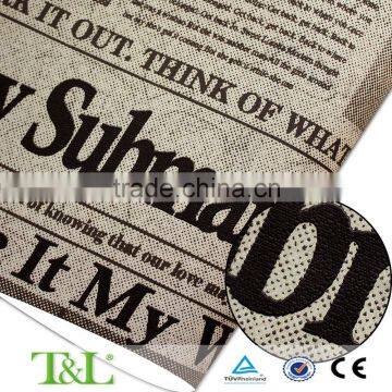B210 Rotary Screen Foaming Non Woven Letter Wallpaper photo-3