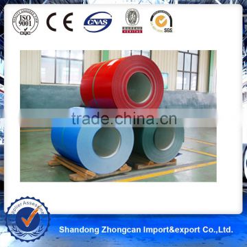 GI steel Zinc 50g/m2 0.20mm*1200mm Shandong Taian Zhongcan Steel Coils for Workshop