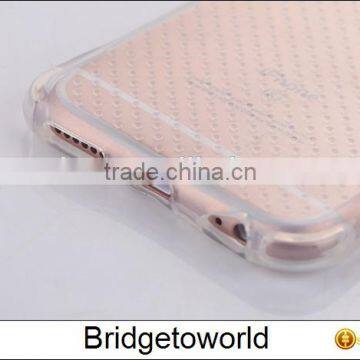 Clear Crystal Bubble Shockproof Air Cushion Slim Soft TPU Flexible Jelly Gel Silicon for IPhone 6 6S 6Plus for Samsung photo-3